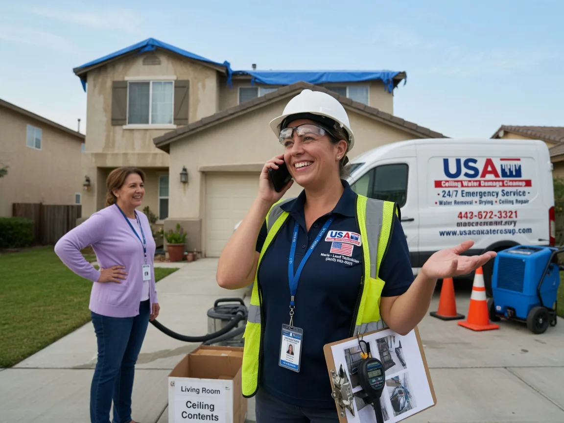 Ceiling Water Damage Restoration Trophy Club, TX FAQs