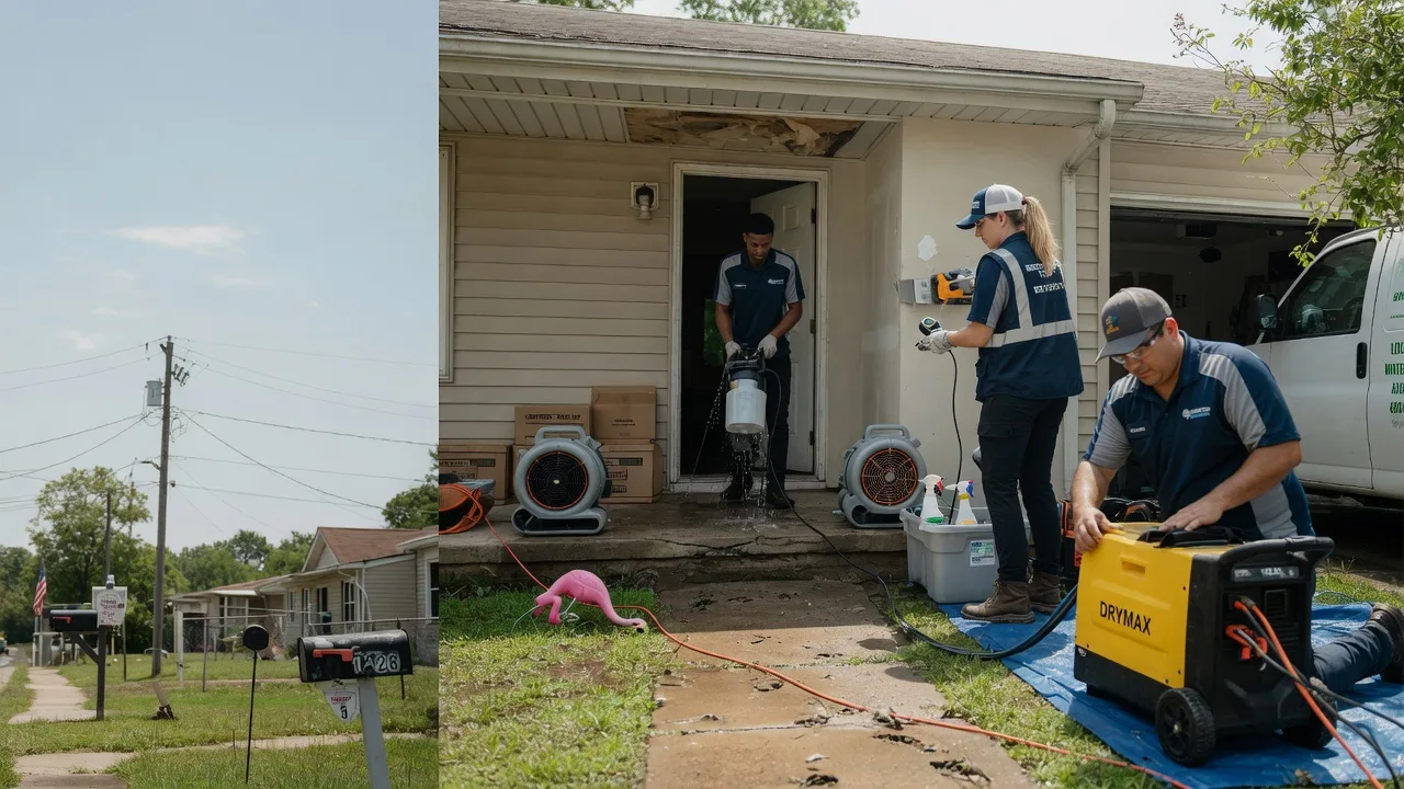Storm Damage Water Removal in Trophy Club, TX near me